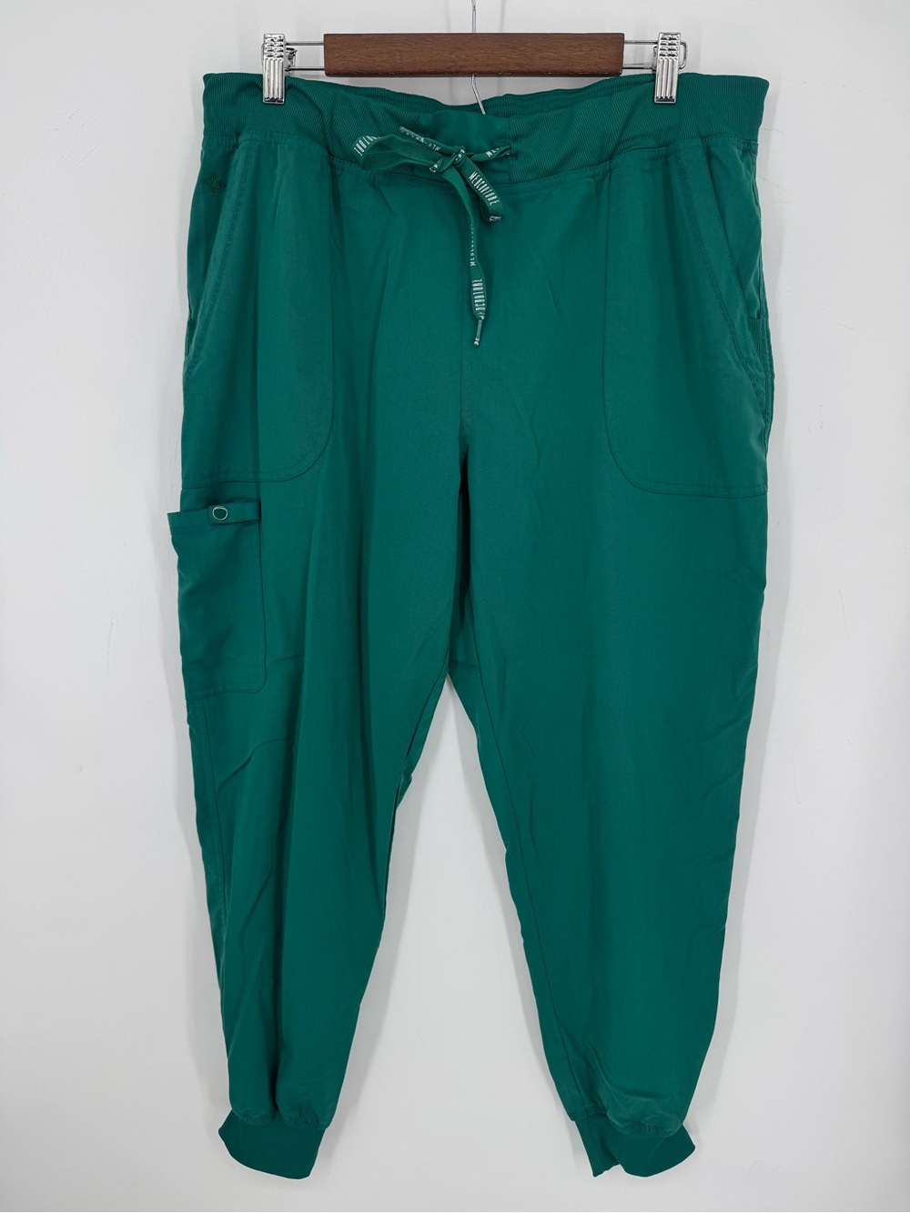 Med Couture Touch Jogger Scrub Pants Women’s Cargo Medical Uniform Nurse Size XL